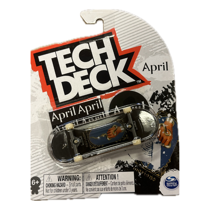 Tech Deck - April fingerboard