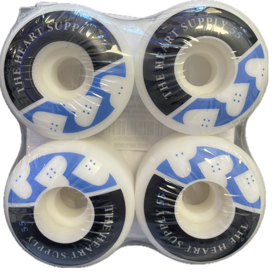 The Heart Supply - Squad Wheels 55mm 99a Blå/Sort