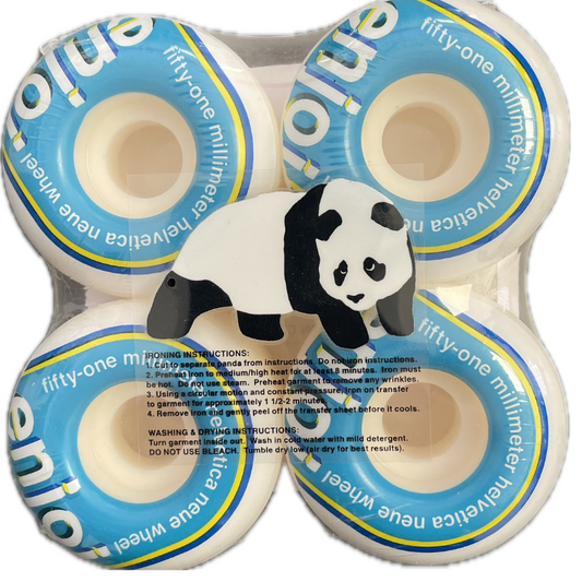 Enjoi Skateboards - Helvetica Neue Wheels (Blå/Hvid) - 51mm 99A