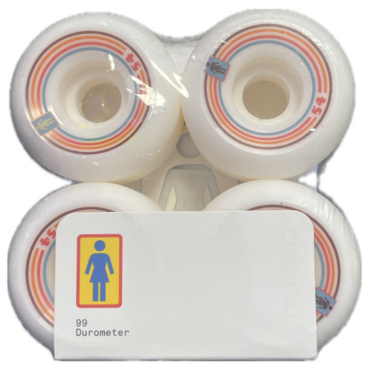 Girl "93 Stripes" 54mm - skateboard hjul
