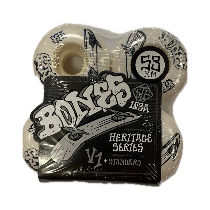 Bones skateboard hjul - 53mm 103A Heritage Series