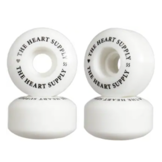 The Heart Supply - 55mm Hvid/Sort