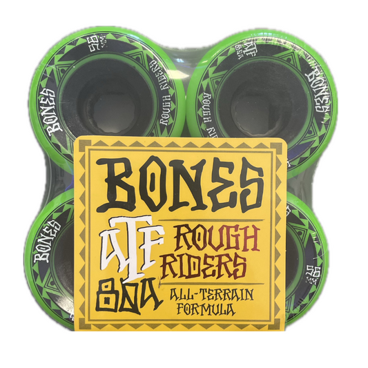 Bones - Rough Riders 56mm 80a Cruiser Hjul Grøn