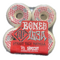 Bones - Patterns V5 Sidecut 55mm 99A Street Tech Formula Rød
