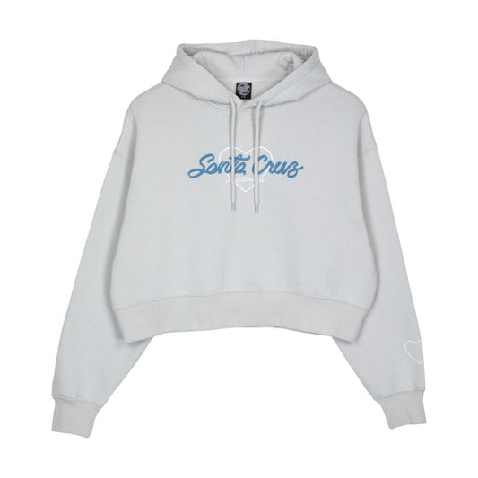 Santa Cruz Women Hoodie Love Script (grå)