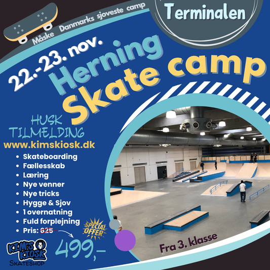 Skateboard Camp 22-23 nov. 2025 - Terminalen Herning