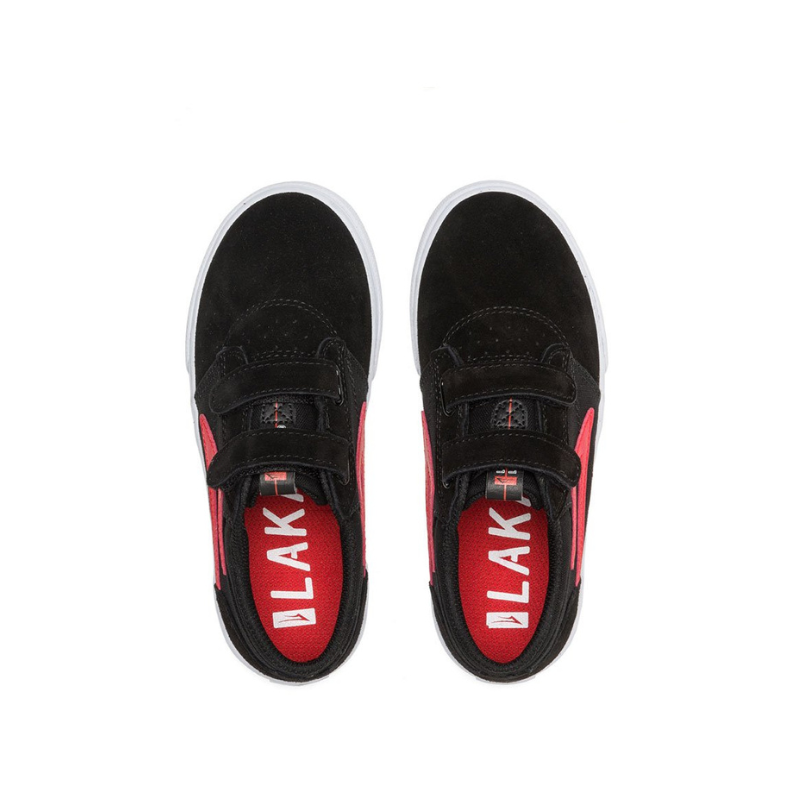 Lakai - Griffin "Kids" (Black/Flame Suede)