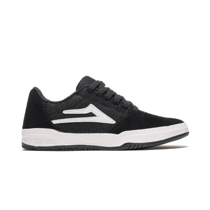 Lakai - Brighton "Kids" (Black/White Suede)