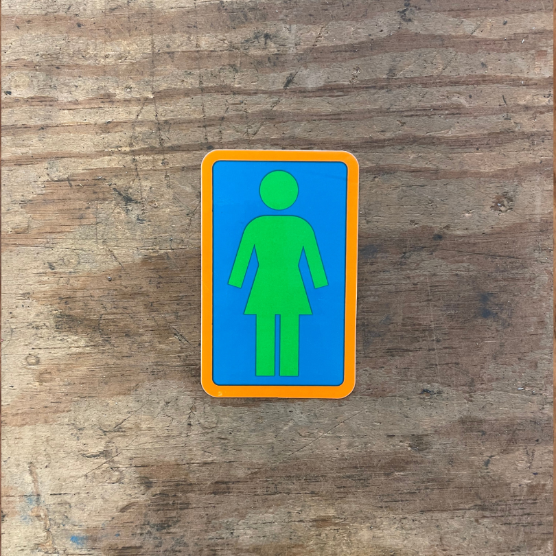 Girl (5x8) Sticker