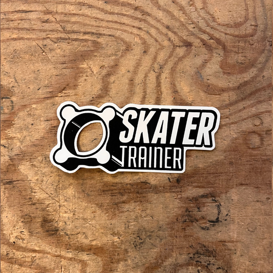Skater trainer (9,5x4) sticker