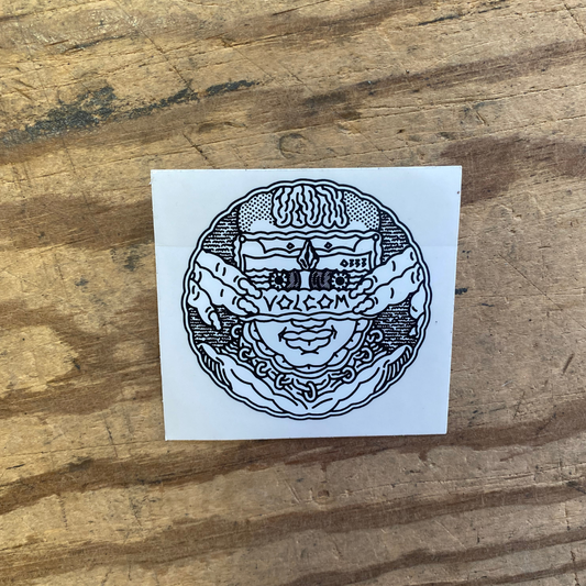 Volcom kriger (6,5x6,5)- Stickers