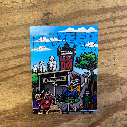 Esbjerg Skateforening "Esbeer"(8x6)- Stickers