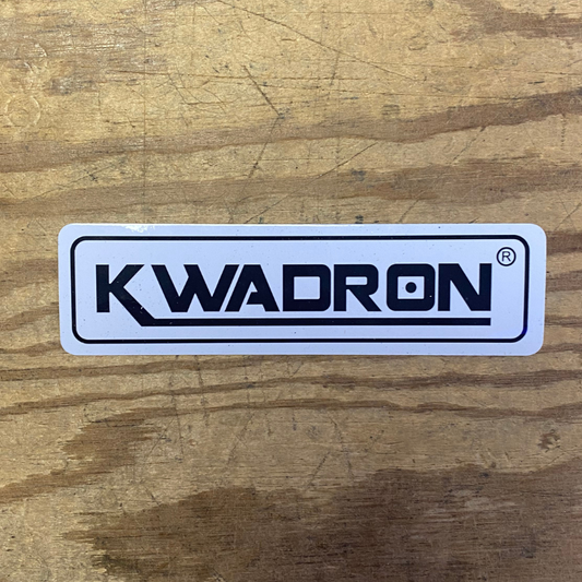 Kwadron logo (15x4)- Stickers