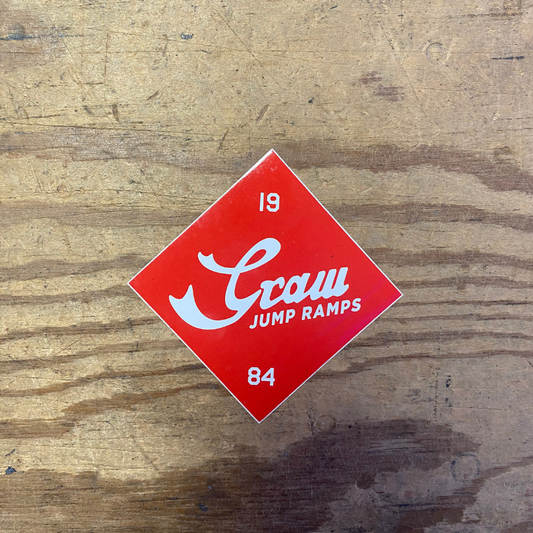 Graw jump ramps (6,5x6,5)- Stickers
