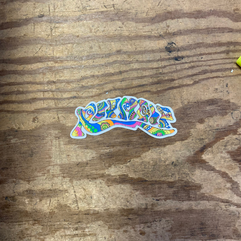 Rip'N'Dip tekst (3,5x11) - Stickers