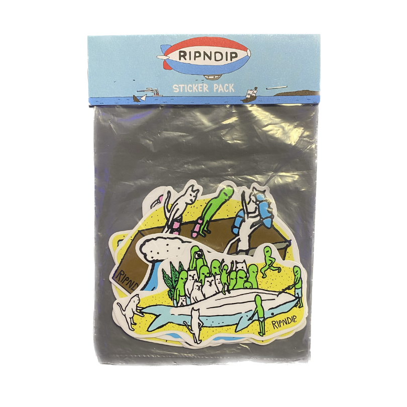 RIPNDIP - Sticker Pack "Roswell beach"