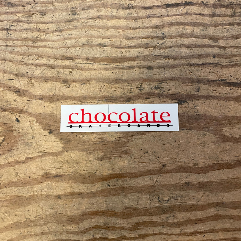 Chocolate Skateboards (12,5x3) - Stickers