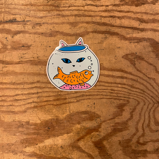 RipnDip Fish (10x10) - Stickers
