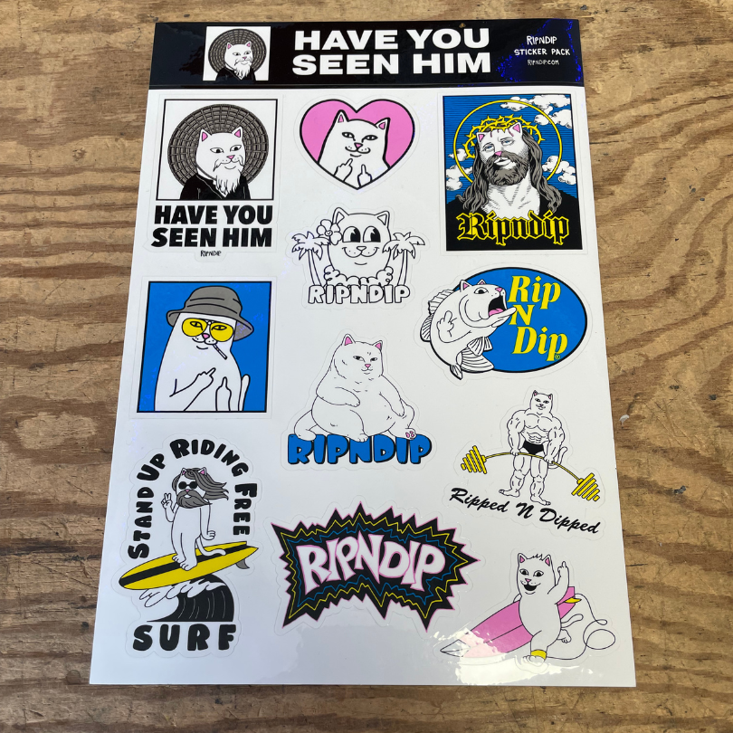 RipnDip - Have You Seen Him Sticker Pack