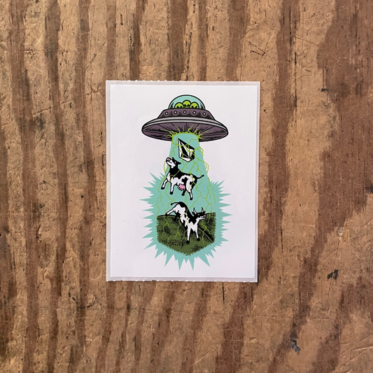 Volcom Ufo (6x8) - Stickers