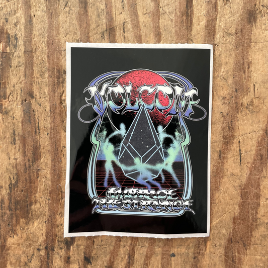 Volcom Embrace The Strange (6x8) - Stickers