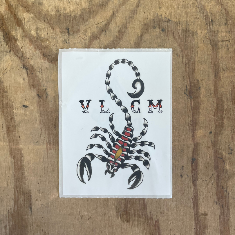 Volcom Scorpion (6x8) - Stickers