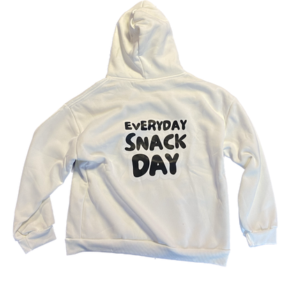 Kims Kiosk - Everyday Snack Day - Hoodie - Hvid