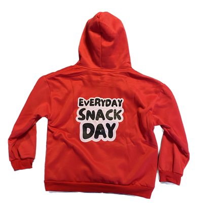 Kims Kiosk - Everyday Snack Day - Hoodie - Rød