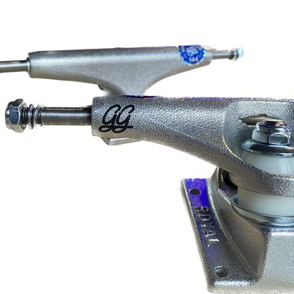 Royal Trucks - Inverted Kingpin Griffin Gass Pro Truck - Raw Silver