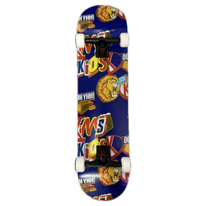 Kims kiosk - Snack deck Blå (8.0) Pro complete skateboard