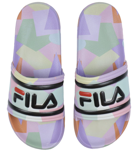 Fila Badesandaler - Morro Bay P Wmn - Smoke Green/Viola