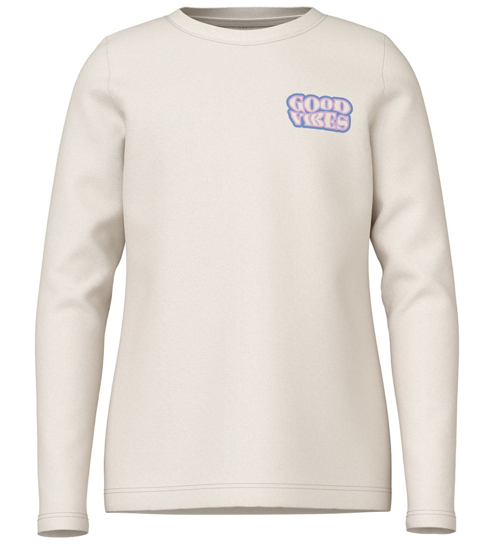 Good Vibes longsleeve - offwhite (kids)