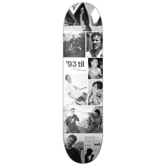 Skateboard deck - Verb - 93 series 'B&W' (8.25")
