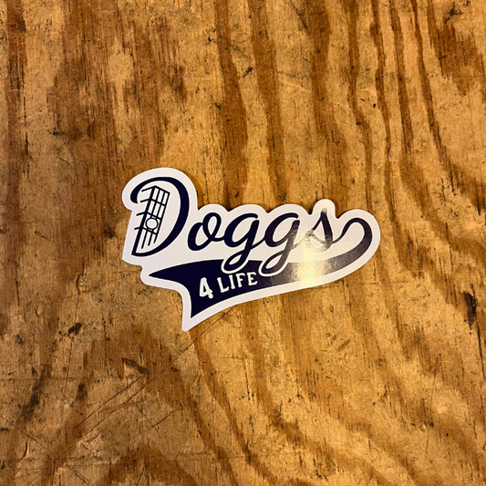 Doggs 4life (10x5) - sticker