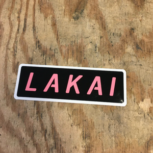 Lakai (12x4) Stickers