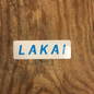 Lakai (12x4) - Stickers