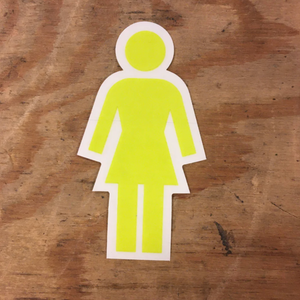 Girl (9x5) - Stickers