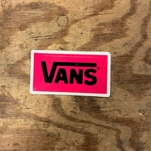 Vans (7x4) Stickers