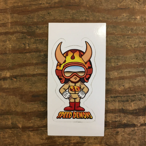 Speed Demon (5x9) Stickers