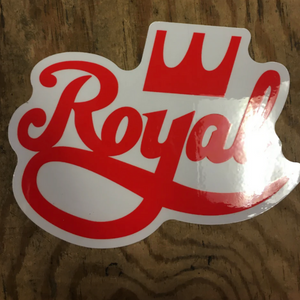 Royal rød(13x17) - Stickers