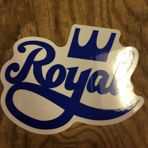 Royal Blå (13x17) - Stickers