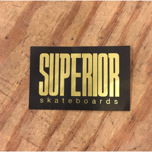 Superior Skateboards (5x3) Stickers