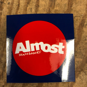 almost logo (7,5x7,5) - stickers