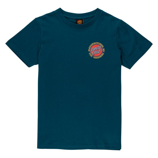 Santa Cruz t-shirt - blå str. 8-10 år (kids)