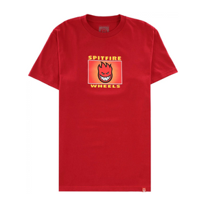 Spitfire - Label - T-shirt Cardinal/ Rød