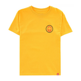 spitfire - Classic swirl overerlay T-shirt - Gold