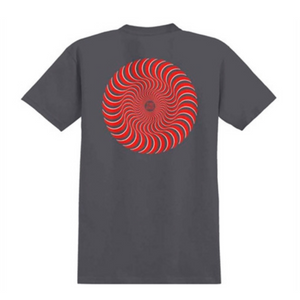SPITFIRE - Classic Swirl Charcoal Grey T-shirt Kids
