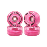Rio Roller - Hjul der lyser - lyserøde 58mm
