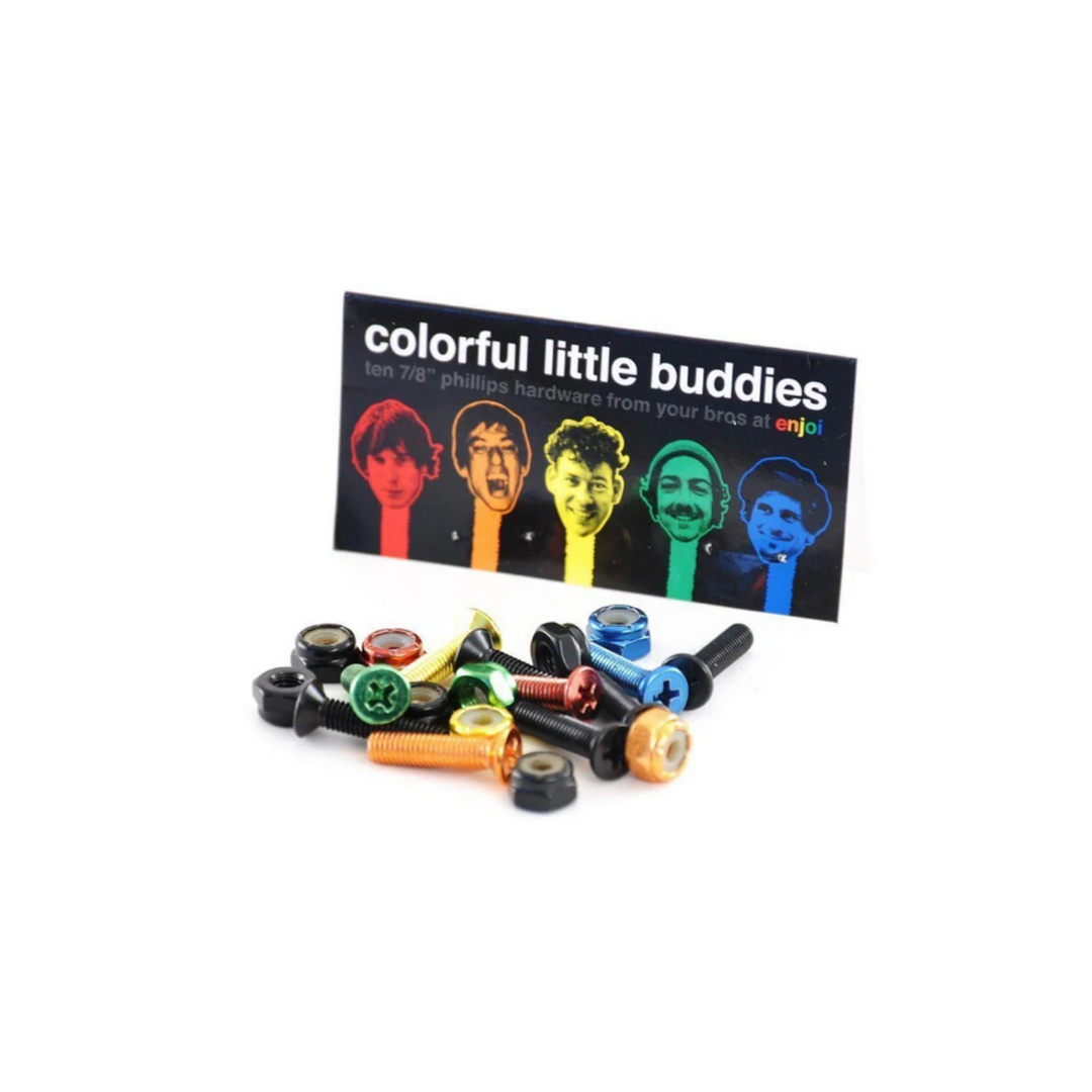 Enjoi - Colorful Little Buddies Hardware 7/8"