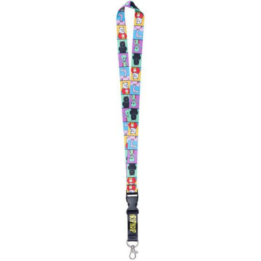 RIPNDIP - "We Can Be Heros Lanyard" Keychain